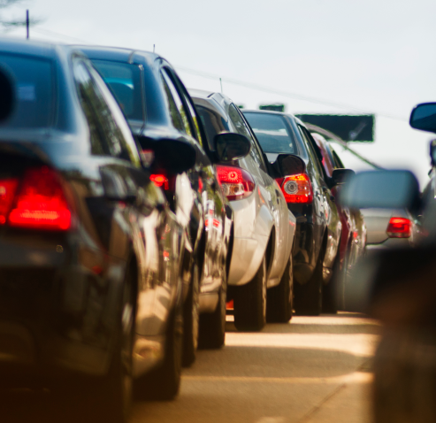 vehicles in traffic