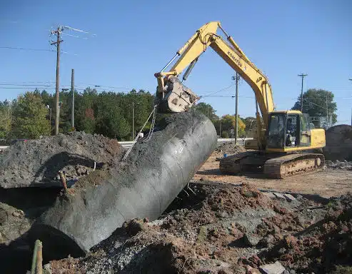 Underground Storage oil Tank removal
